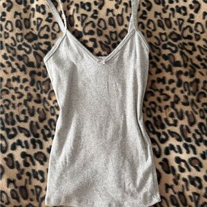 TNA Light Gray Camisole Top